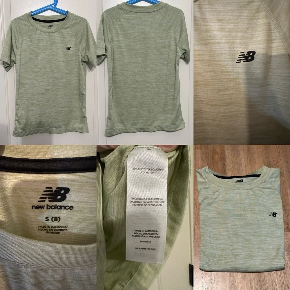 New Balance Boys Size 8 Bundle – 7 Piece Activewear Lot | Tops & Shorts | VG/GUC - Picture 2 of 16